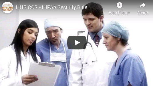 HHS OCR – HIPAA Security Rule